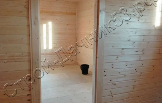 4 Каркасный дом Д–164, 8x6 м, 48 М², Московская область, Серпуховский район, деревня Воронино (9)